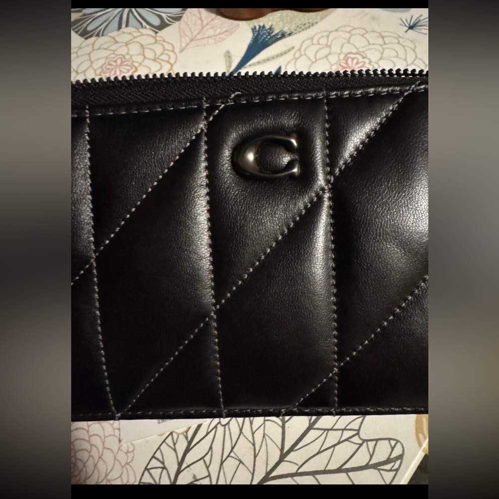 Coach Kira Crossbody Black Quilted Bag - Picture 3 of 6